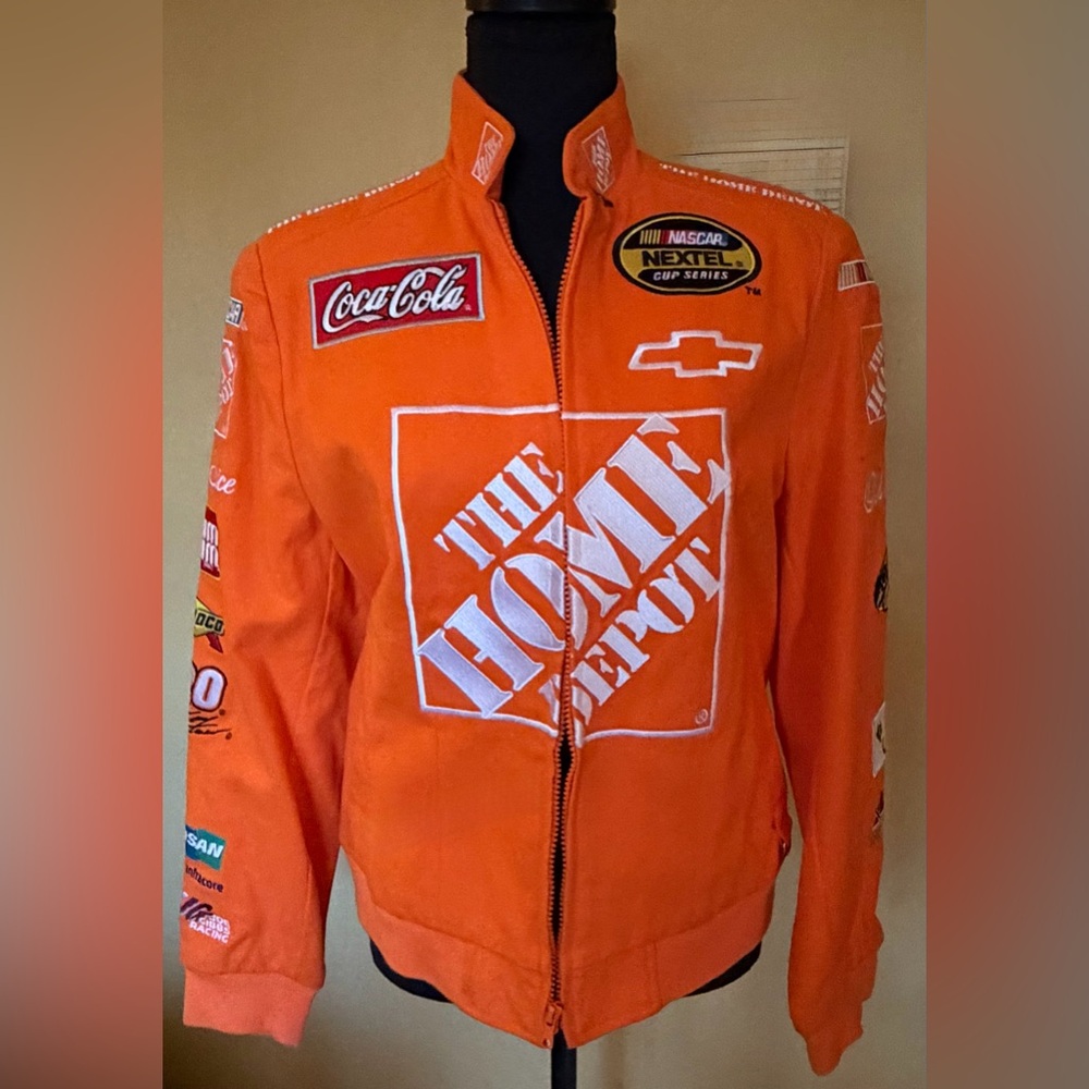 Chase Authentics Women's Orange NASCAR Jacket